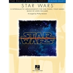 Hal Leonard John Williams        Phillip Keveren  Star Wars: 8 Intergalactic Arrangements for Piano Duet - Late Intermediate /Early Advanced - 1 Piano