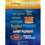 Hal Leonard Various                15 Disney Vocal Duets from Stage and Screen for 2 Voices & Piano Accompaniment