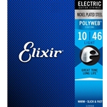 Elixir Polyweb Light Electric Guitar Strings