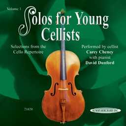 Solos for Young Cellists CD, Volume 1 - CD only