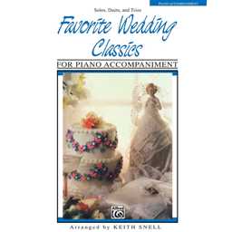 Favorite Wedding Classics - Piano Accompaniment