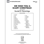 FJH  Standridge R  We Wish You a Scary Christmas! - Concert Band