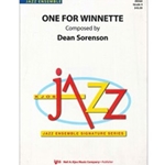 Kjos Sorenson   One for Winnette - Jazz Ensemble