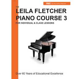 Montgomery Fletcher   Leila Fletcher Piano Course Book 3 - Book/CD