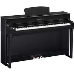 Yamaha CLP735B Clavinova Console Digital Piano w/Bench - Matte Black