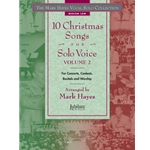 Mark Hayes Vocal Solo Collection: 10 Christmas Songs for Solo Voice Volume 2 - Medium Low - Book / CD