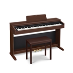 Casio AP270BN Celviano Cabinet Digital Piano w/Bench - Brown