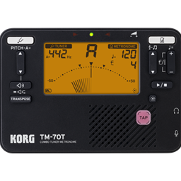 Korg TM70TBK Black Combo Tuner Metronome