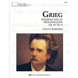 Grieg: Wedding Day at Troldhaugen, Op. 65, No. 6 - Piano Sheet