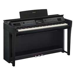 Yamaha CVP905B Clavinova Ensemble Console Digital Piano w/ Bench - Matte Black