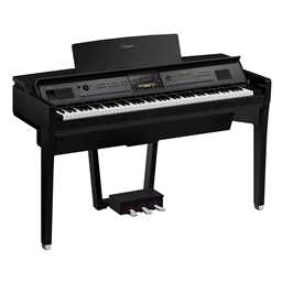 Yamaha CVP909B Clavinova Ensemble Console Digital Piano w/ Bench - Matte Black