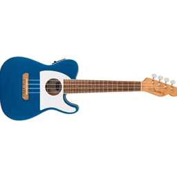 Fender 0970513502 Fullerton Telecaster Acoustic/Electric Ukulele - Lake Placid Blue