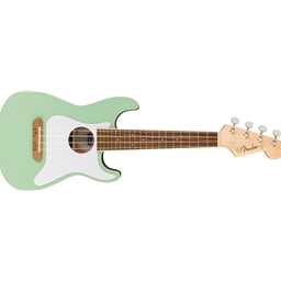 Fender 0970523557 Fullerton Stratocaster Acoustic/Electric Ukulele - Surf Green