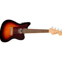 Fender 0970533500 Fullerton Jazzmaster Acoustic/Electric Ukulele - 3-Color Sunburst