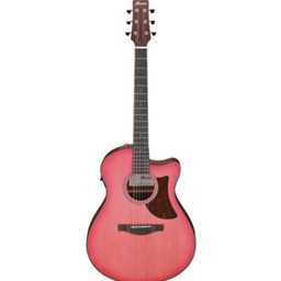 Ibanez AAM50CECRO Advanced Auditorium Acoustic/Electric Guitar - Coral Red Burst