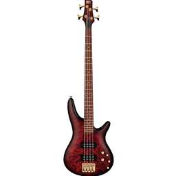 Ibanez SR300EDXWZM SR Standard Electric Bass Guitar - Wine Red Frozen Matte