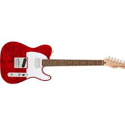 Fender 0378280538 Squier Affinity Series Telecaster FMT SH - Crimson Red Transparent