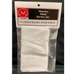AWM Clarinet Swab Cotton White Cloth