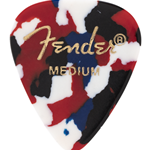 Fender 351 Shape Premium Celluloid Moto Picks Medium Confetti, 12 Pack