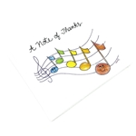 Music Treasures Happy Notes "A Note of Thanks" Notecards 8 pack