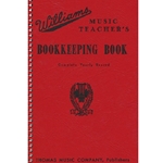 Thomas House Williams Music Teachers Bookkeeping Book