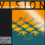 Vision 4/4 Violin Titanium Orchestra String Set