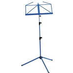 Hamilton Blue Wire Music Stand w/ Adjustable Desk & Bag