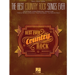 Hal Leonard Various                Best Country Rock Songs Ever - Piano / Vocal / Guitar