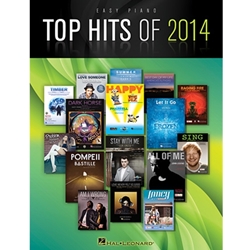 Hal Leonard   Various Top Hits of 2014 for Easy Piano