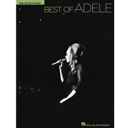 Hal Leonard   Adele Best of Adele - Big Note Piano