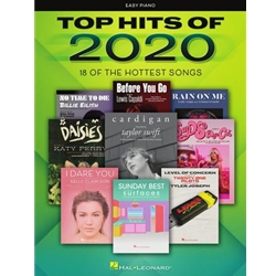 Hal Leonard   Various Top Hits of 2020 - Easy Piano Songbook