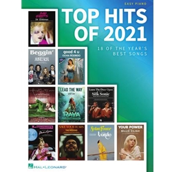 Top Hits of 2021 for Easy Piano