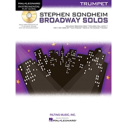 Hal Leonard Sondheim S             Stephen Sondheim Broadway Solos Instrumental Play-Along - Trumpet