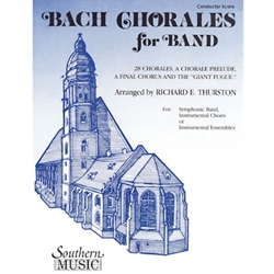 Southern Bach Thurston R  Bach Chorales For Band - Tuba