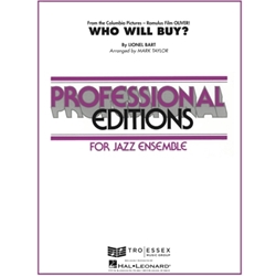 Hal Leonard Bart L Taylor M  Who Will Buy? - Jazz Ensemble