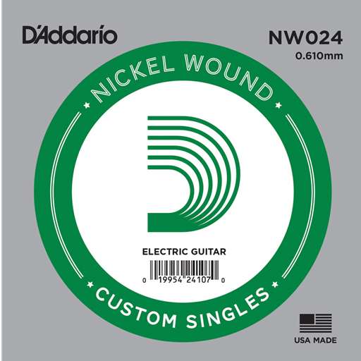 Daddario NW024 .024 Nickel Wound Guitar String