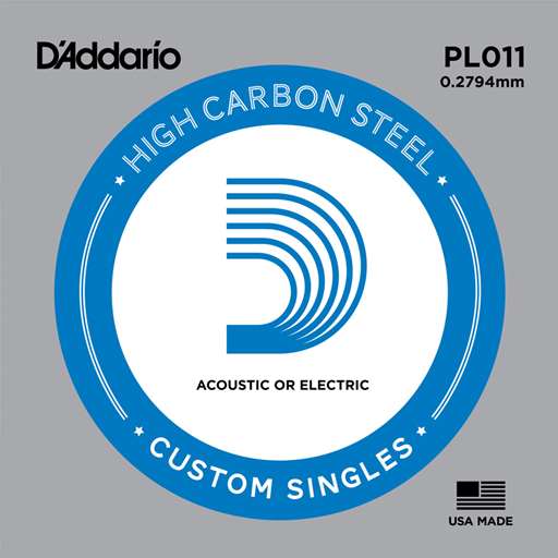 Daddario PL011 .011 Plain Steel Guitar String