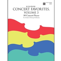 Kendor Concert Favorites Volume 3 - Full Score