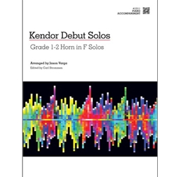 Kendor Debut Solos - Horn in F - Piano Accompaniment