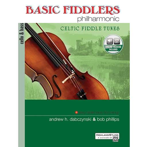 Alfred Phillips/Dabczynski    Celtic Fiddle Tunes - Basic Fiddlers Philharmonic Book Only - Cello / String Bass