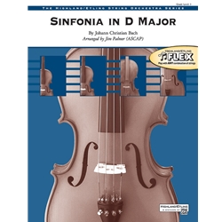 Alfred Bach J C Palmer J  Sinfonia in D Major - String Orchestra