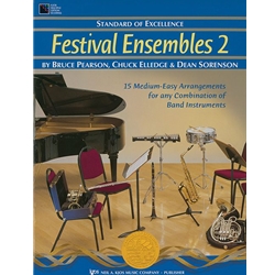 Kjos Pearson/Elledge Elledge/Sorenson  Standard of Excellence - Festival Ensembles Book 2 - Clarinet