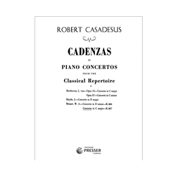 Carl Fischer Cadenzas To Piano Concertos-mozart K467 Casadesus
