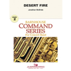 Barnhouse McBride J   Desert Fire - Concert Band