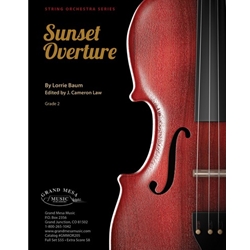 Grand Mesa Baum L Law C  Sunset Overture - String Orchestra