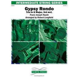 Tempo Press Haydn F Longfield R  Gypsy Rondo - PIANO TRIO IN G, HOB. XV:25: Rondo all'Ongarese 3rd mvt - String Orchestra