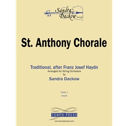 Tempo Press Haydn Dackow S  St Anthony Chorale - String Orchestra