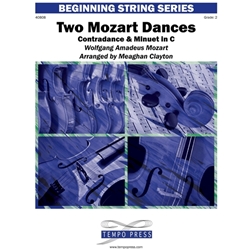 Tempo Press Mozart W  Clayton M  Two Mozart Dances - String Orchestra