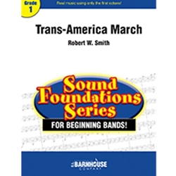 Barnhouse Smith R   Trans-America March - Concert Band