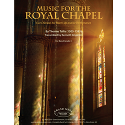 Grand Mesa Tallis T Singleton K  Music for the Royal Chapel - Concert Band